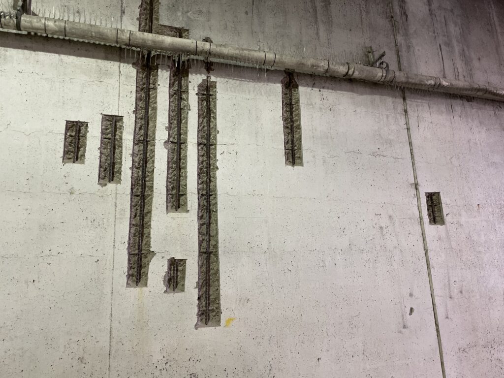 Post-tension cable inspection and repair Vancouver