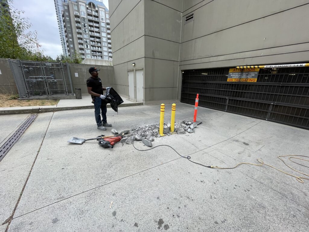 Structural concrete repair and reinforcement Vancouver