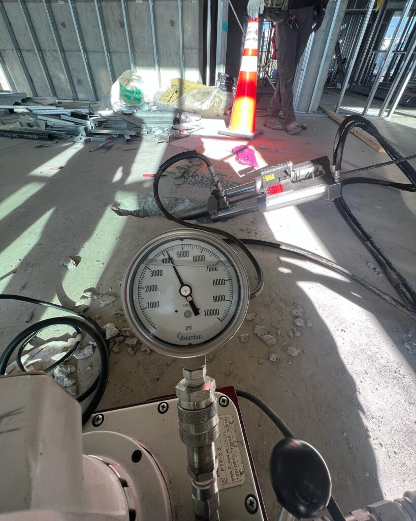 Epoxy floor coating commercial application Vancouver