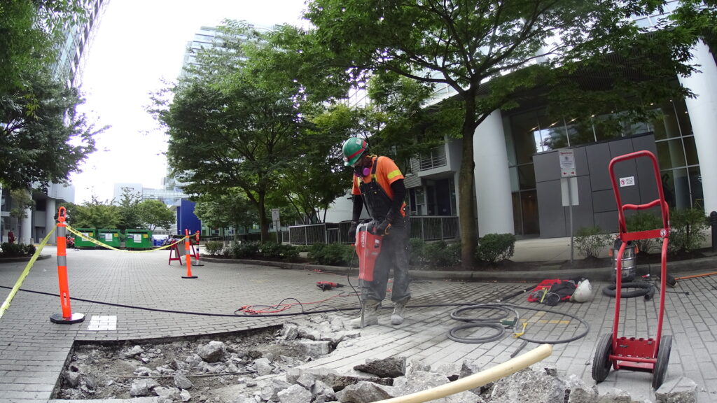 Concrete spalling and damage repair Vancouver
