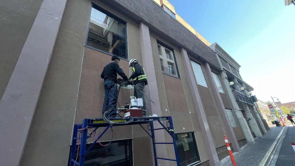 Post-tension cable repair work Vancouver