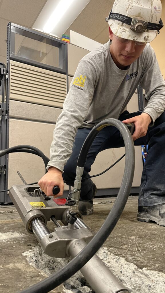 Parkade concrete deck repair and waterproofing Vancouver